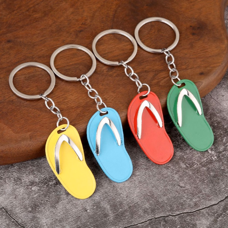 Flip-flop keychain