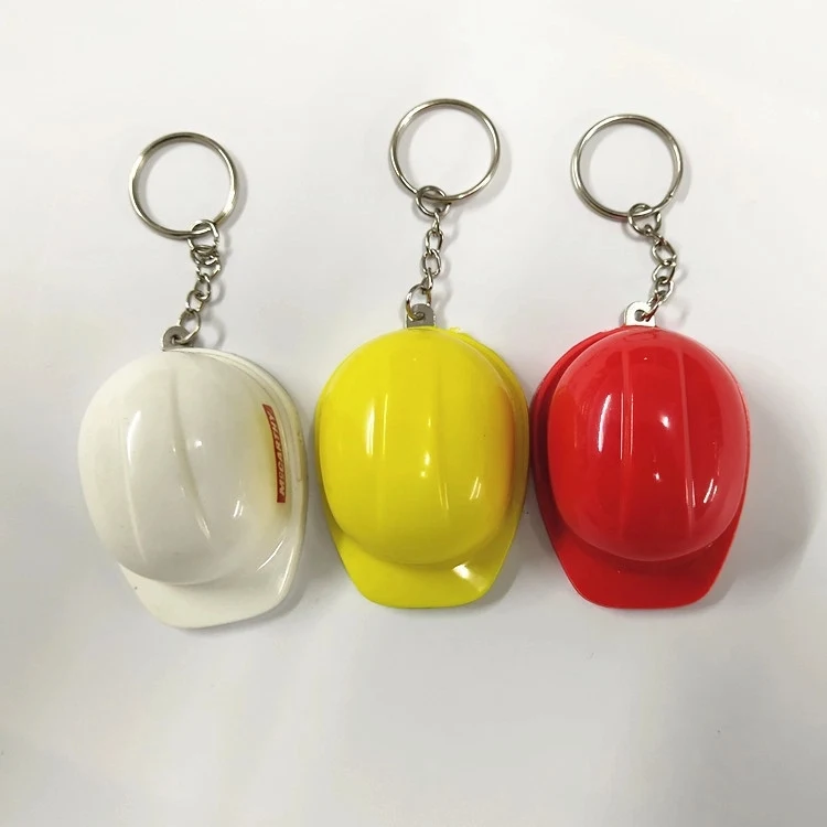 Construction Hat Bottle Opener Keychain 1