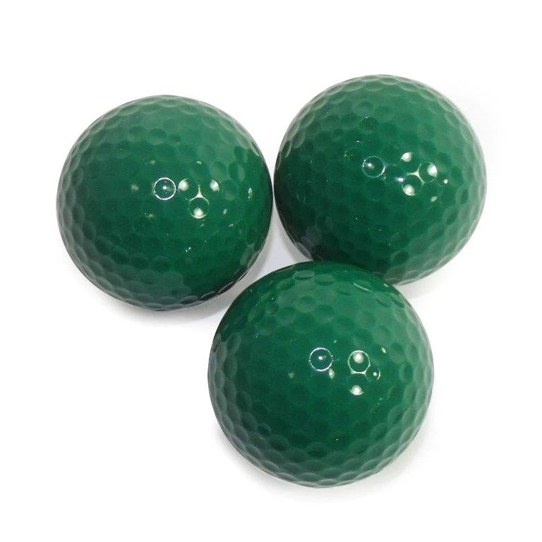 Green Color Golf Balls 1