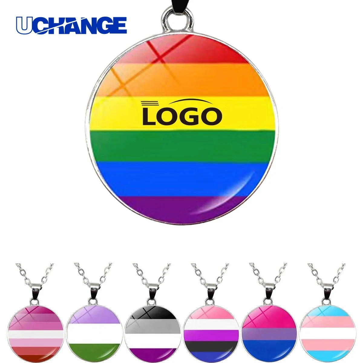 Rainbow Gay Pride Necklace 1