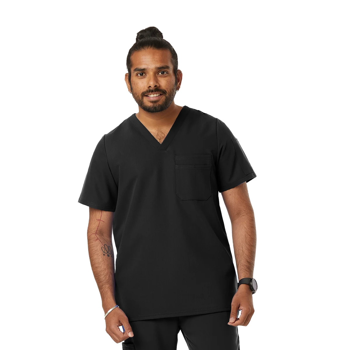 Mens WYND Tuckable Scrub Top 1