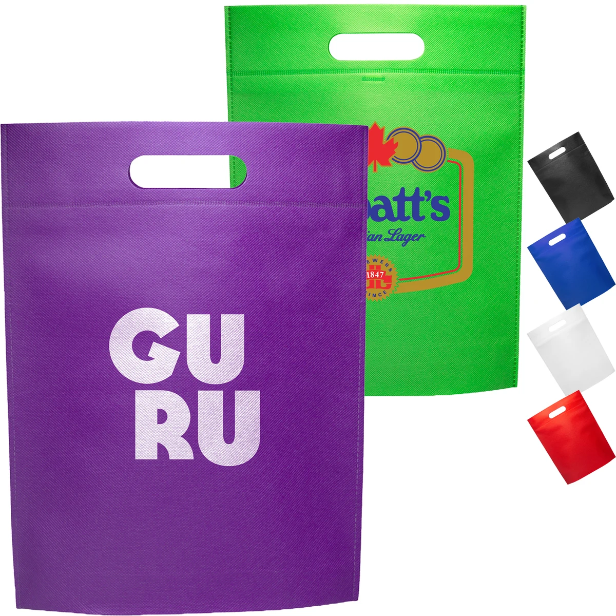 Recyclable Non Woven Tote Bag (11" x 14" x 2.5") 1