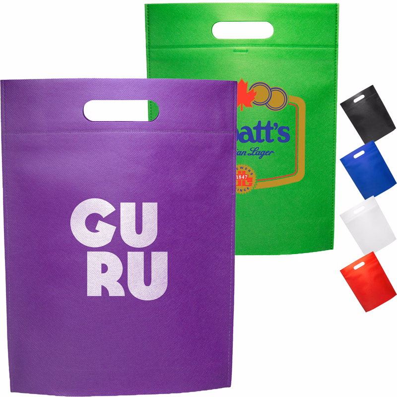 Recyclable Non Woven Tote Bag (11" x 14" x 2.5")