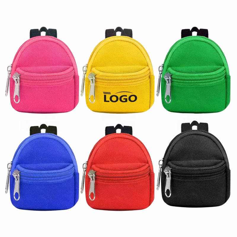 Dual Zipper Waist Coin Pouch