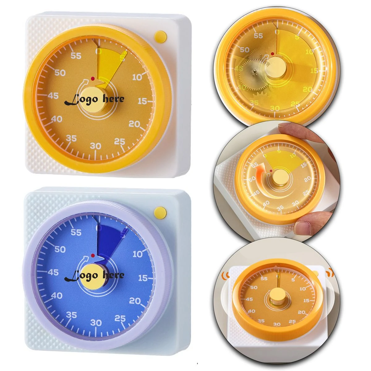 Portable Mechanical Timer Magenetic Countdown Tool 1