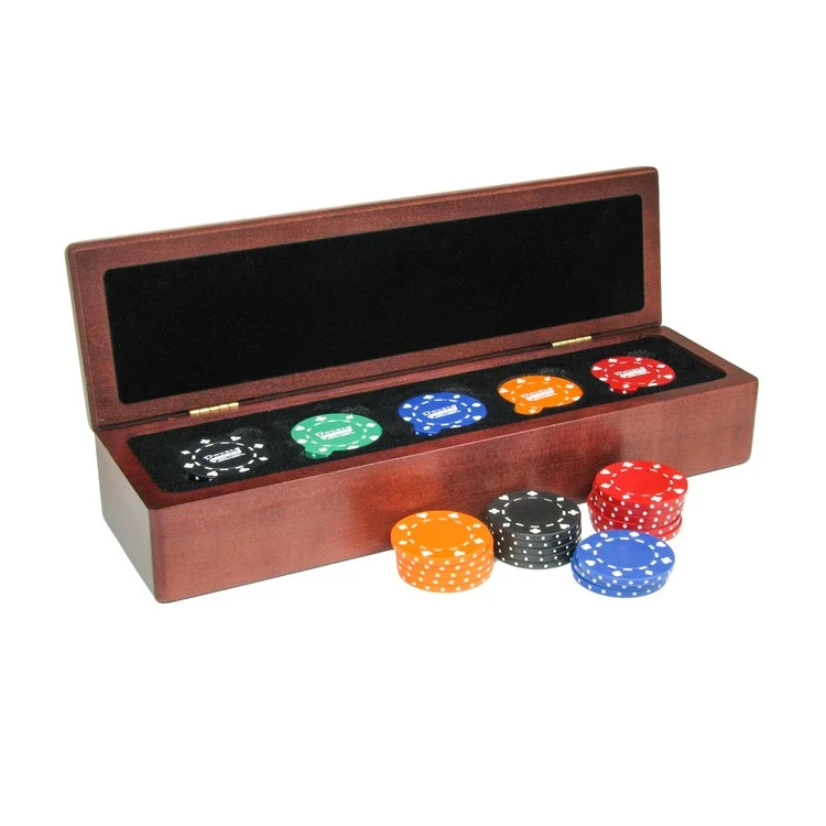 Poker Chip Box, 11.50" x 3.25" x 2.125" 1