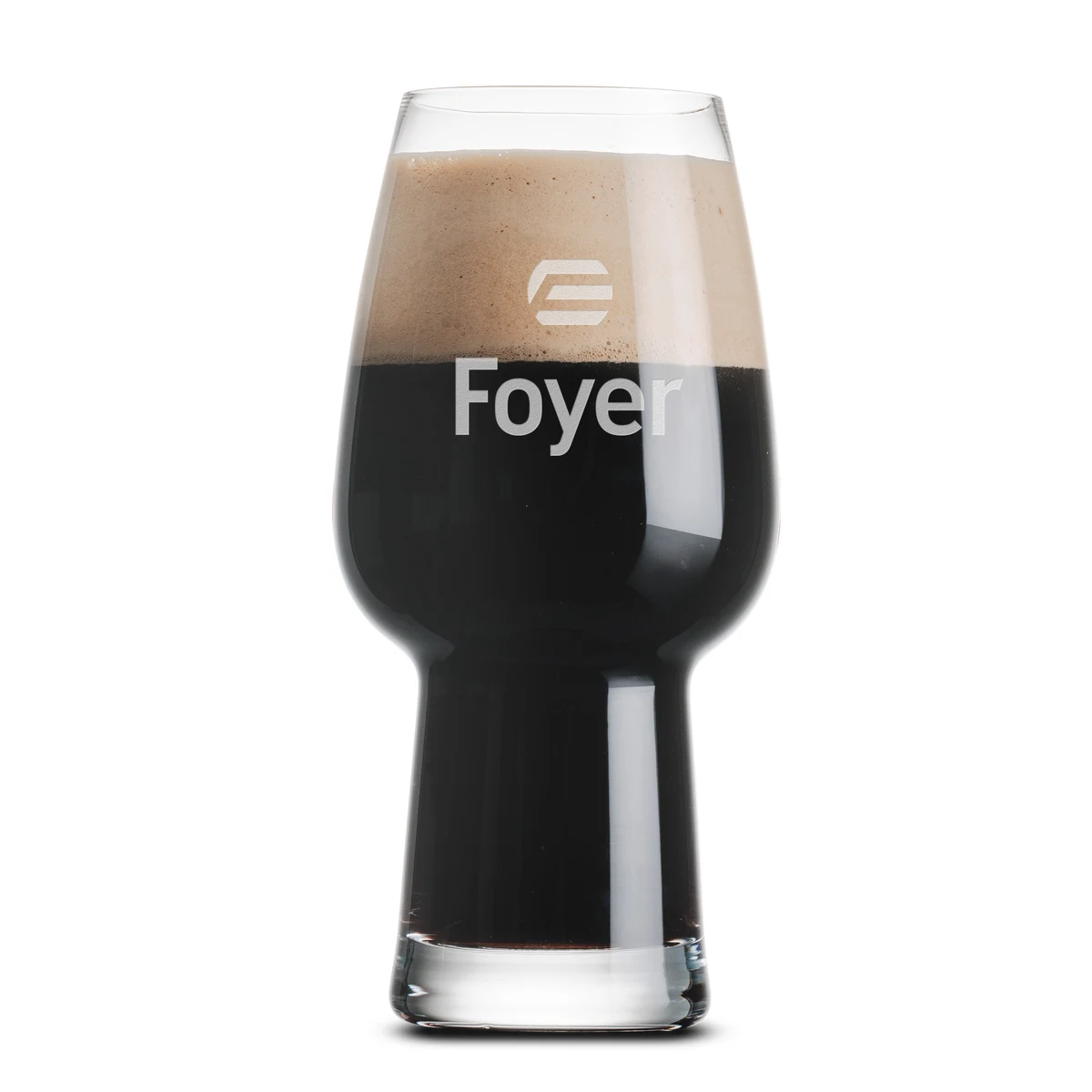 Bremen IPA Beer Glass - Deep Etch 1