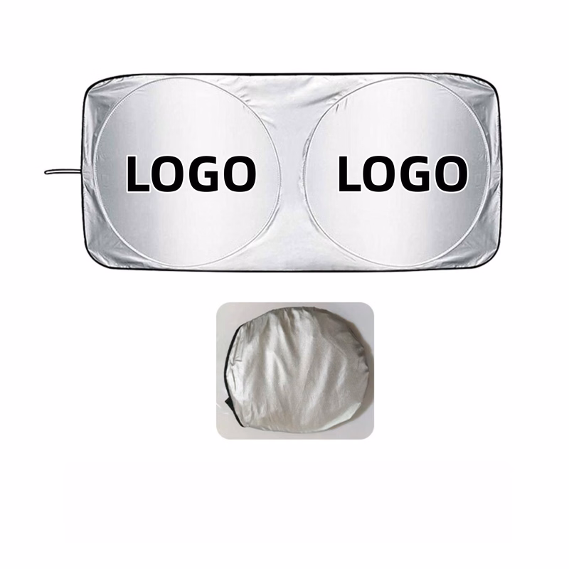 59 X 27.5 Inch Full Color Square Silver Coating Car Sunsh