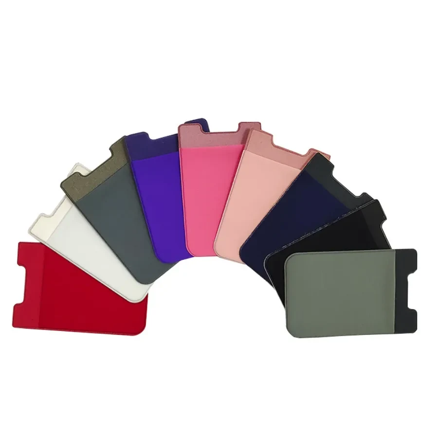 Adhesive silicone wallet 1