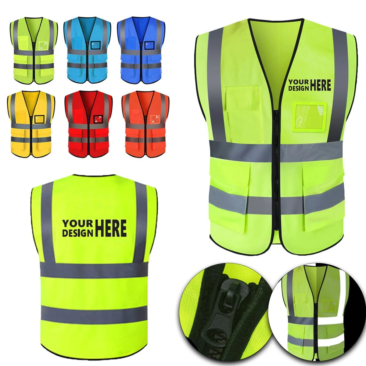 High-visibility Multipurpose Reflective Vest 1