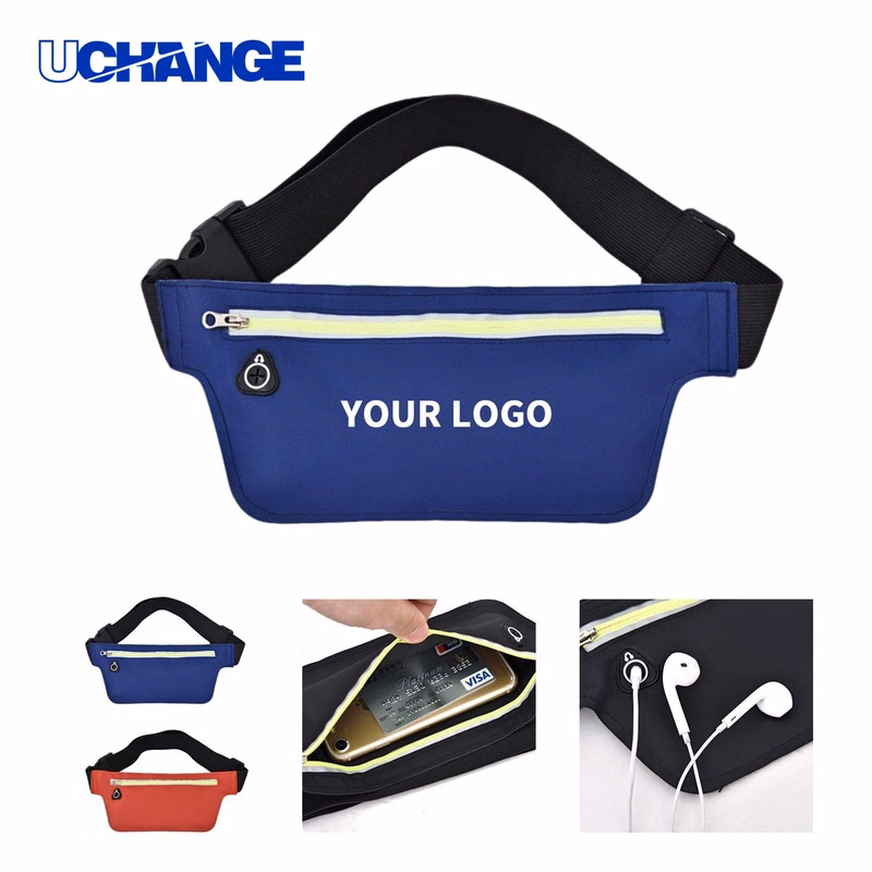 Water Resistant Waist Pack Organizer with Headphone Port 10.2 x 4 Inches
