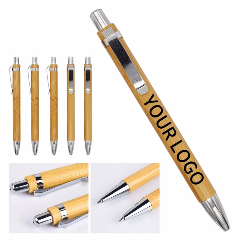 Bamboo Ballpoint Pen with Eco Design