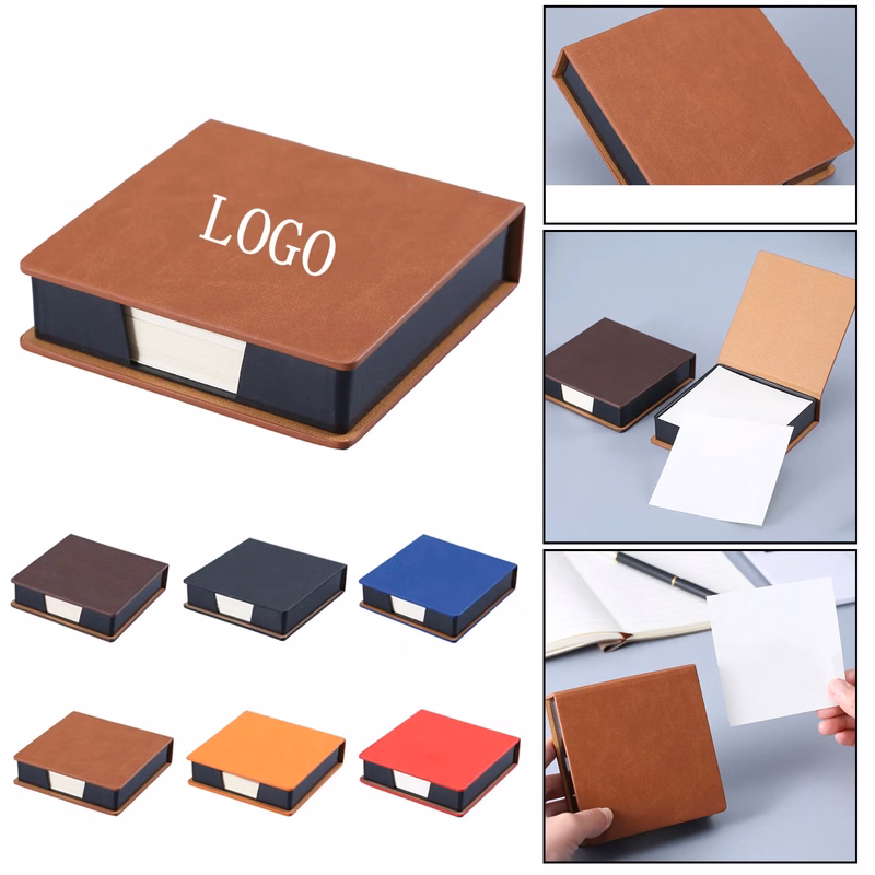 PU Leather Sticky Note Holder