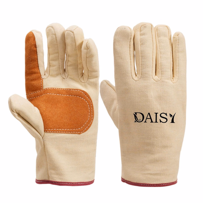 Double Layer Thickening Canvas Work Gloves