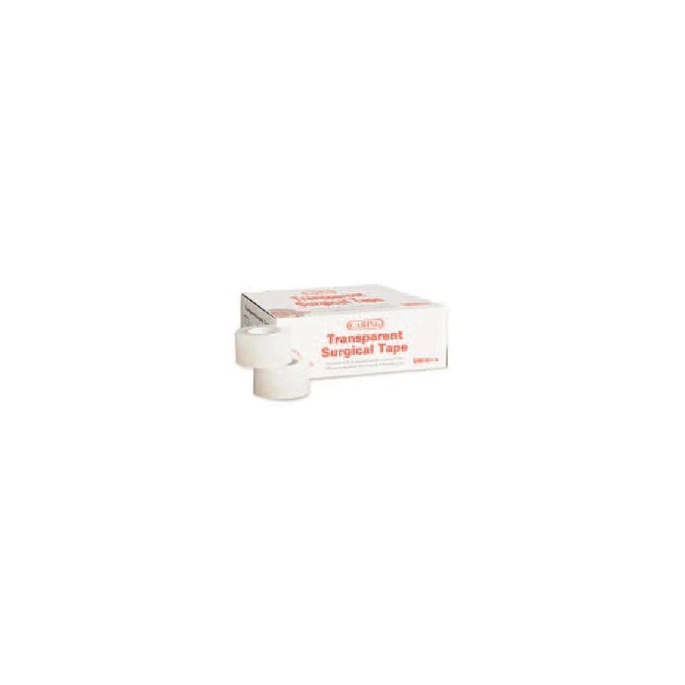 Surgical Tape - Transparent 1" x 10 yds 12 Pack 1