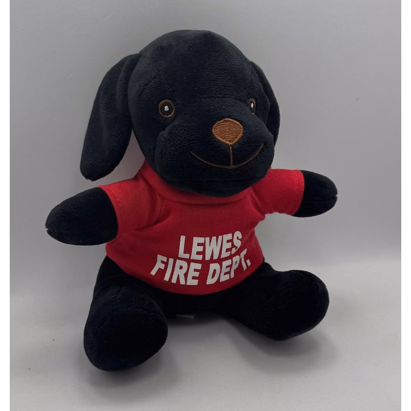 Super Soft Stuffed Animal, 8"- Black Lab