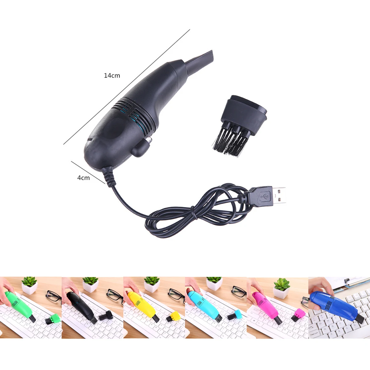 Computer Keyboard Mini USB Vacuum Cleaner 1