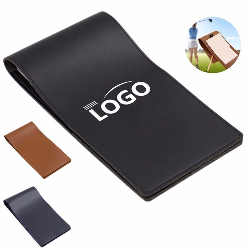 PU Leather Golf Scorekeeping Notebook