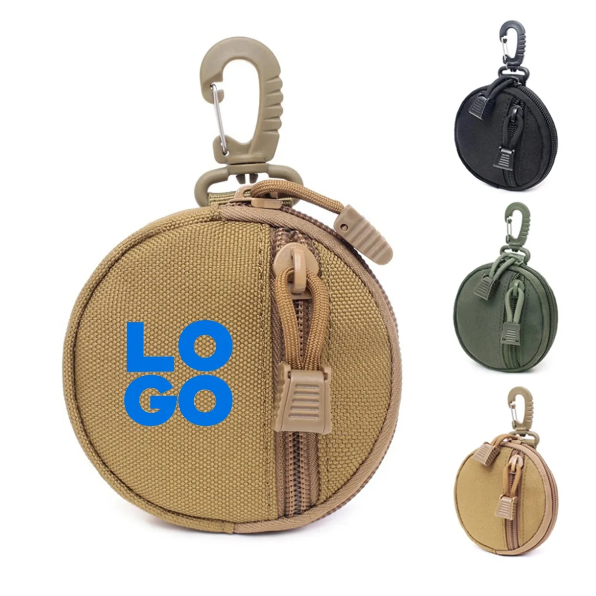 Small Round Coin Holder Pouch 1