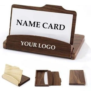Wood Business Holder 1