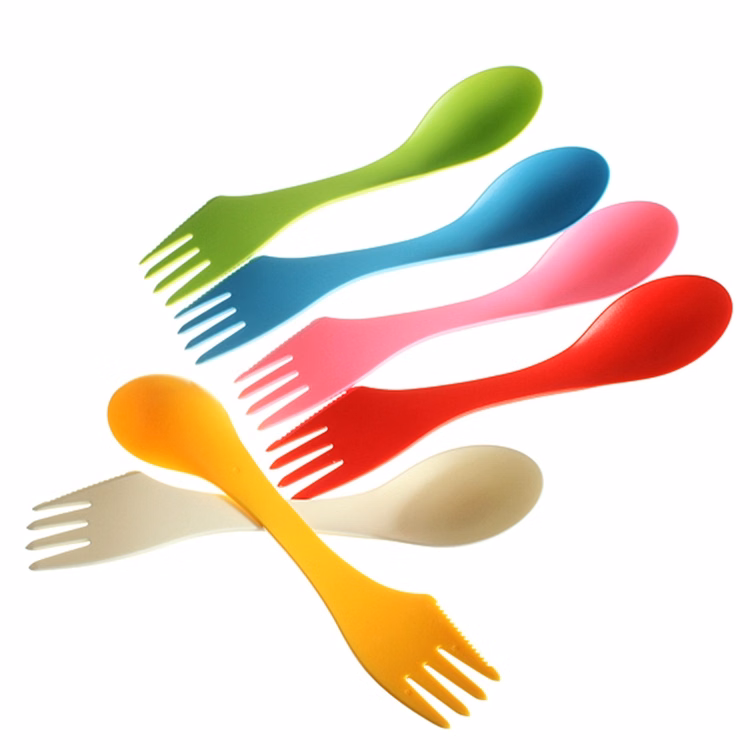 3 in 1 Multi-functional Plastic Sporks