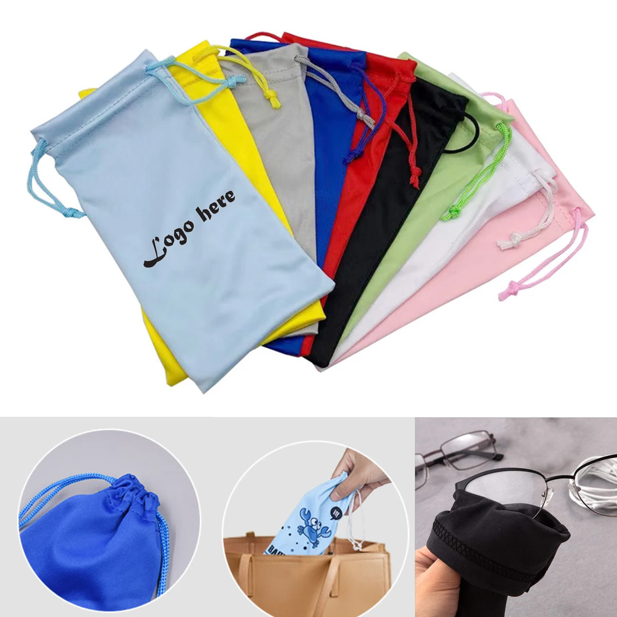 Microfiber Eyeglasses Pouch 1