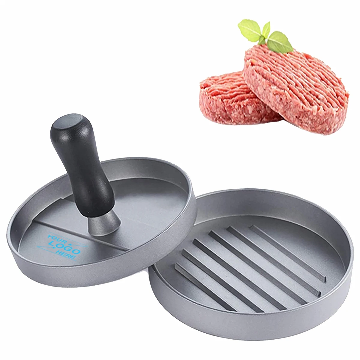 Nonstick Aluminum Burger Press 1