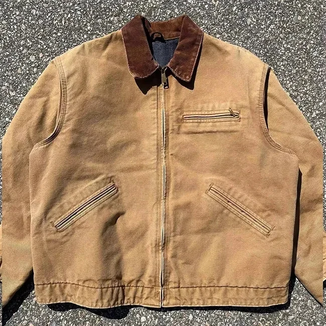 Custom Vintage Carpenter Canvas Jacket 1