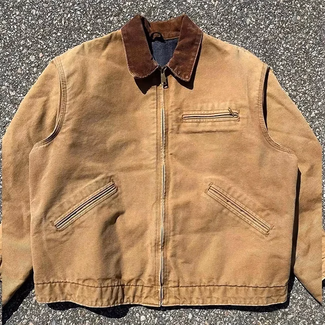 Custom Vintage Carpenter Canvas Jacket
