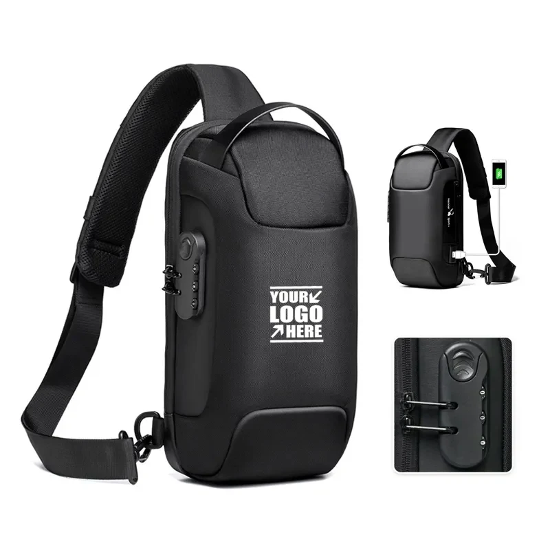 Anti-Theft Sling Bag with Lock 1