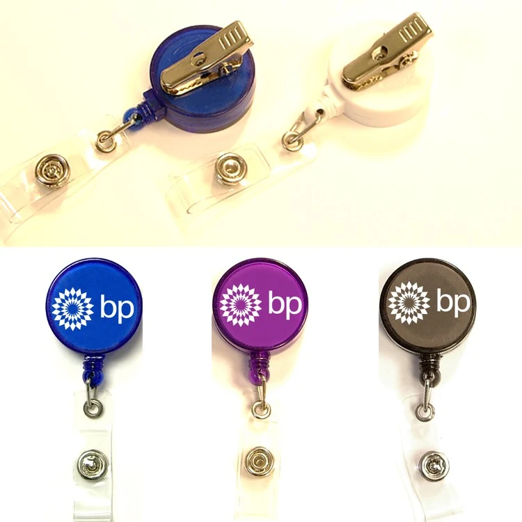 Retractable Badge Holder with Alligator Clip 1