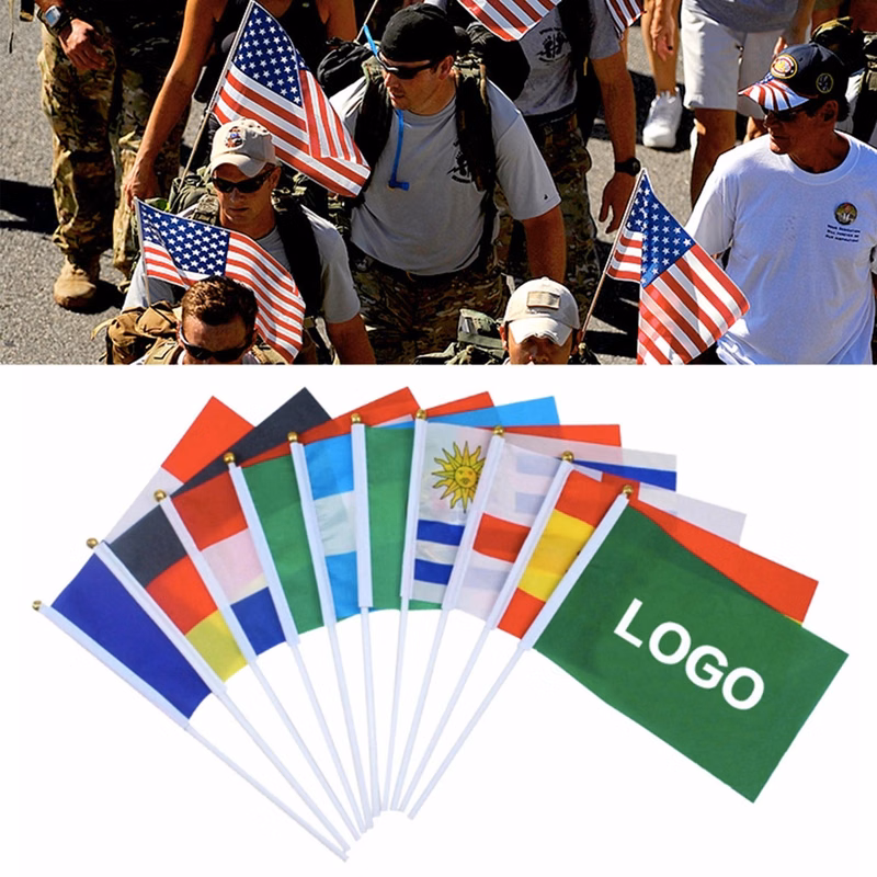 American Waving Hand Flag