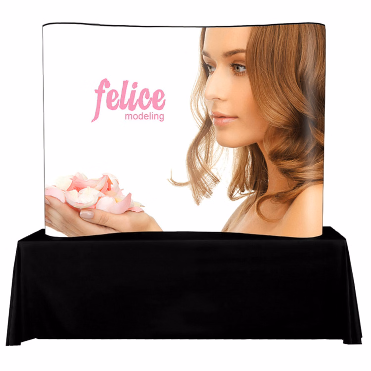 Tabletop Pop-up 8 ft. Full Graphics Package -LAM