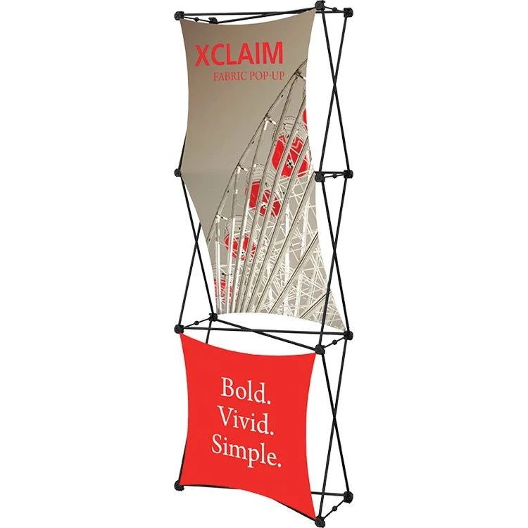 Xclaim 2.5ft Fabric Popup Display Kit 02 1