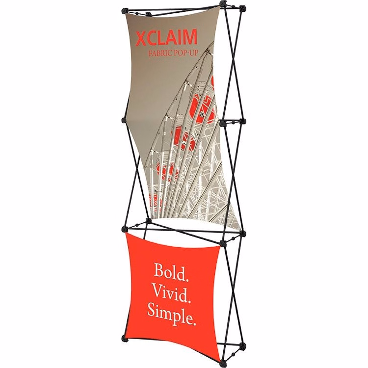Xclaim 2.5ft Fabric Popup Display Kit 02