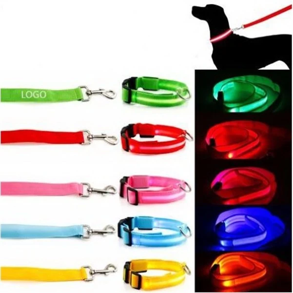Led Pet Collar Led Pet Leash 1