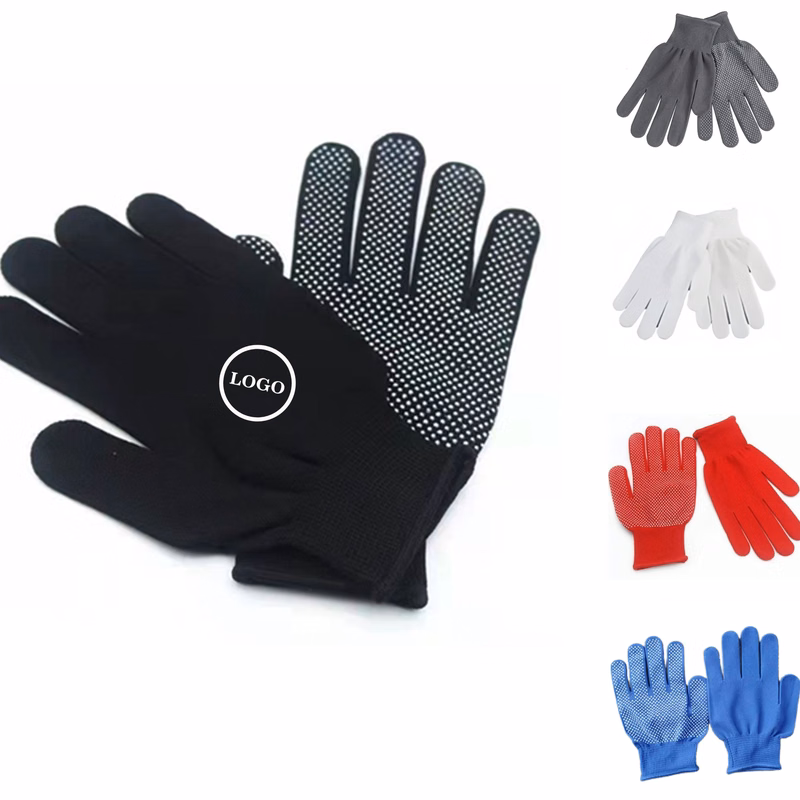 Nylon Anti-Slip Safety Work Gloves