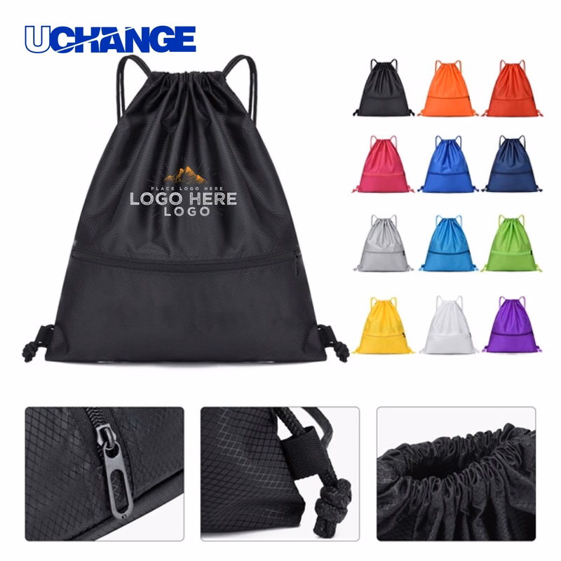Reusable Polyester Drawstring Bag