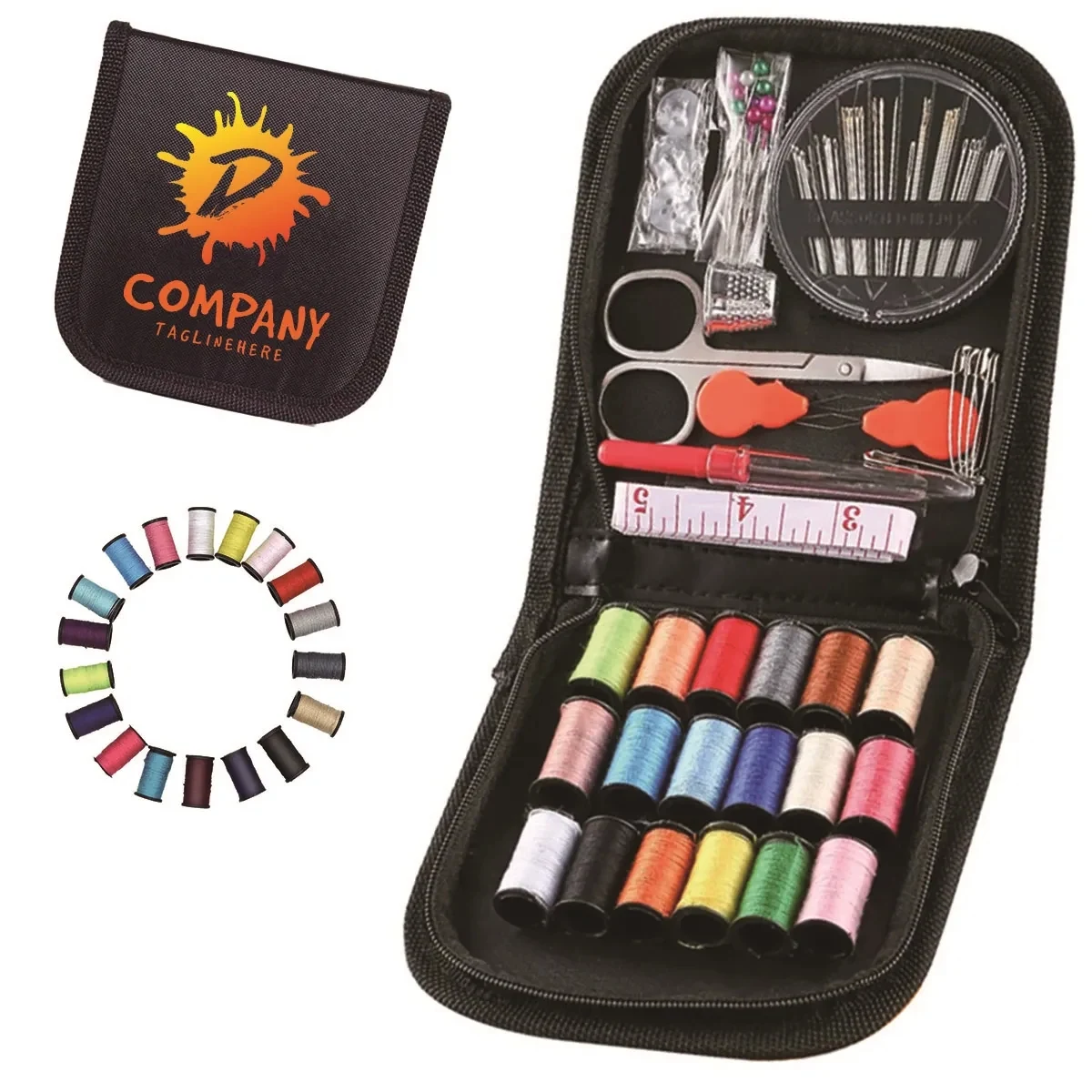 Portable Sewing Kit with Case and Premium Accessories 1