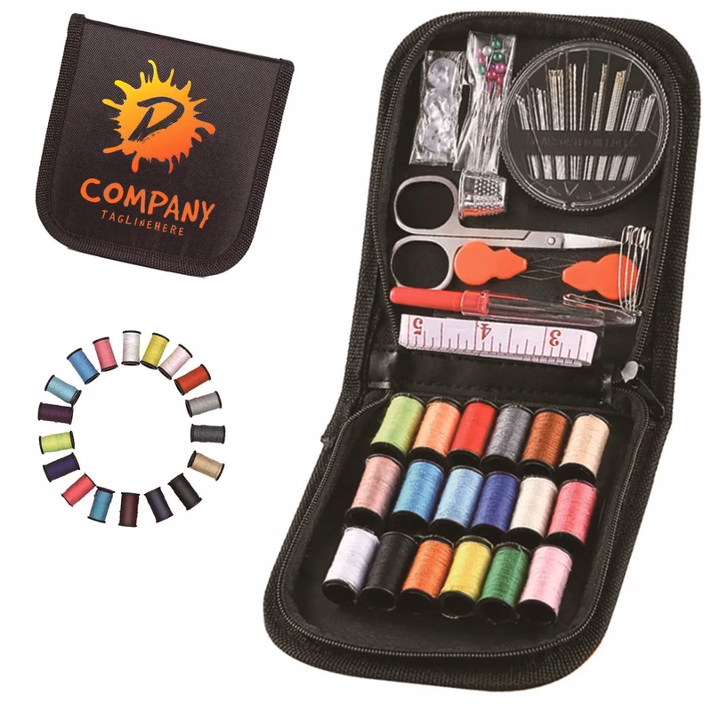 Portable Sewing Kit with Case and Premium Accessories