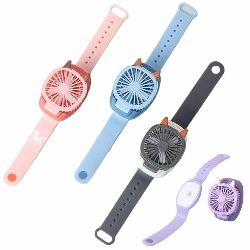 Mini Cartoon Portable Watch Fan
