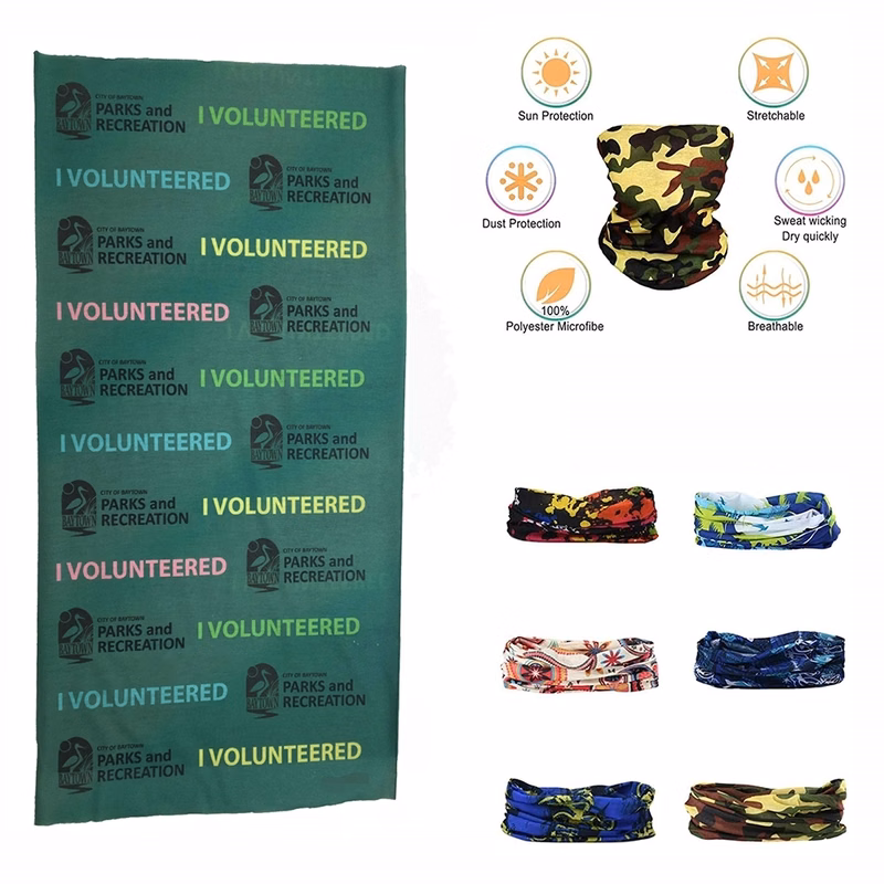 Reusable Tube w/multi-funcational Neck Gaiter