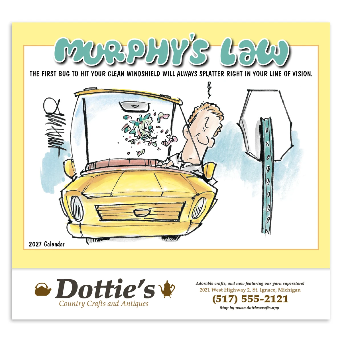 HotLine® Products Murphy's Law Appointment Calendar - Stapled 1