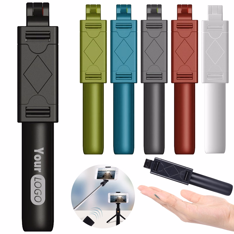 Stainless Steel Scalable Wireless Remote Control Selfie Stick