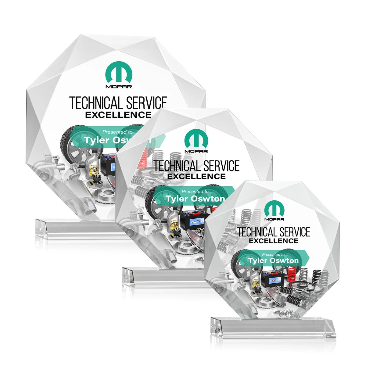 Kitchener VividPrint™ Award - Clear 1