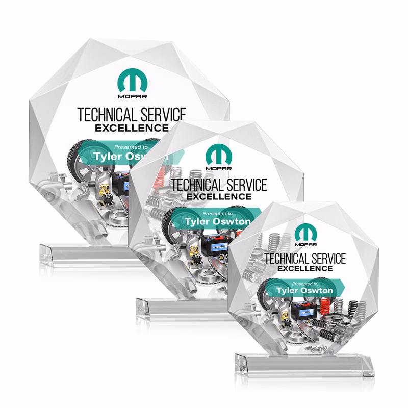 Kitchener VividPrint™ Award - Clear