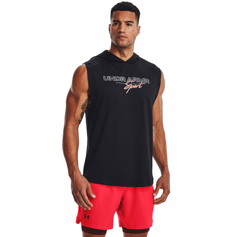 UA Mesh Sport Men's Sleeveless Hoodie