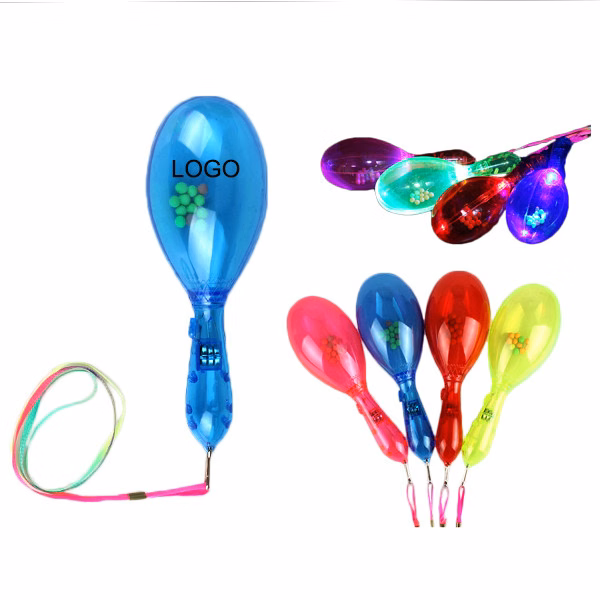 Plastic LED Flashing Light Sand Hammer
