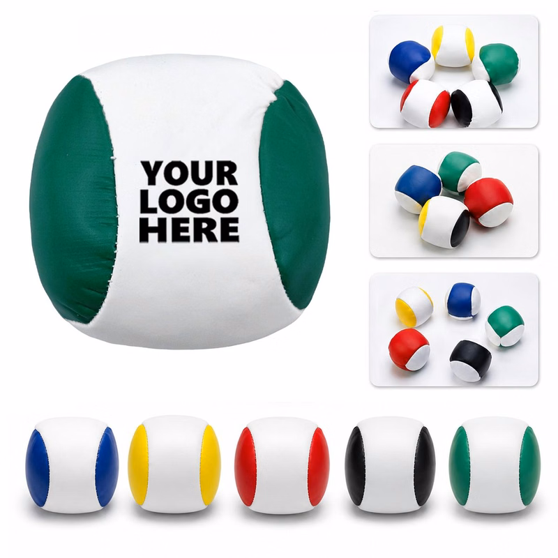 PU Round Color Segmented Activity Beanbag Ball