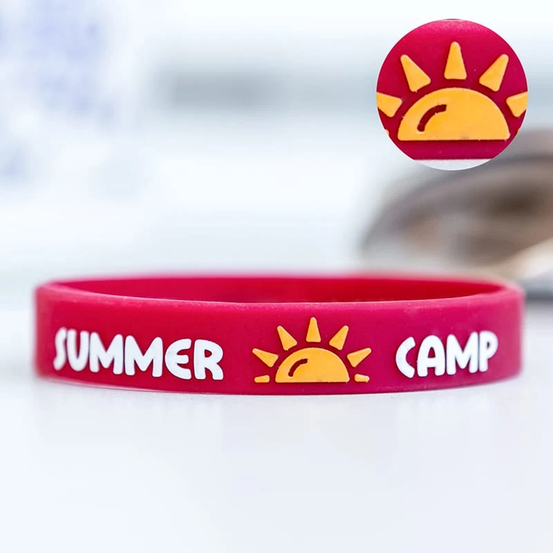 Embossed Printed Wristbands 1